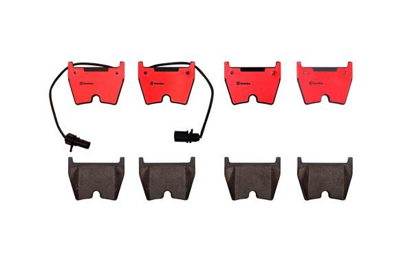 AUDI R8 4S 16- (FRT) *2 W/Sensor, Ceramic Pads - TecDoc 2