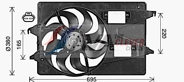 Lüfter, Motorkühlung