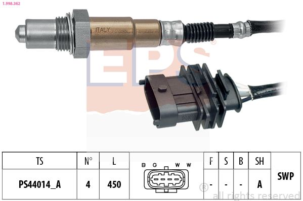 Lambda Sensor 1.998.362