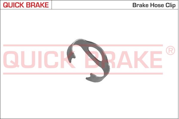 Halter, Bremsschlauch