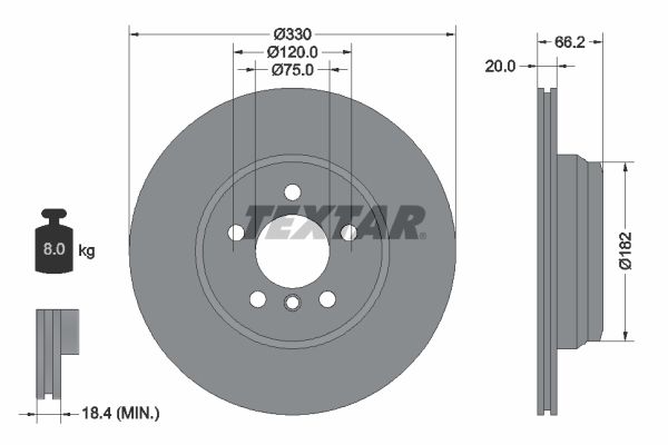 Brake Disc 92241903