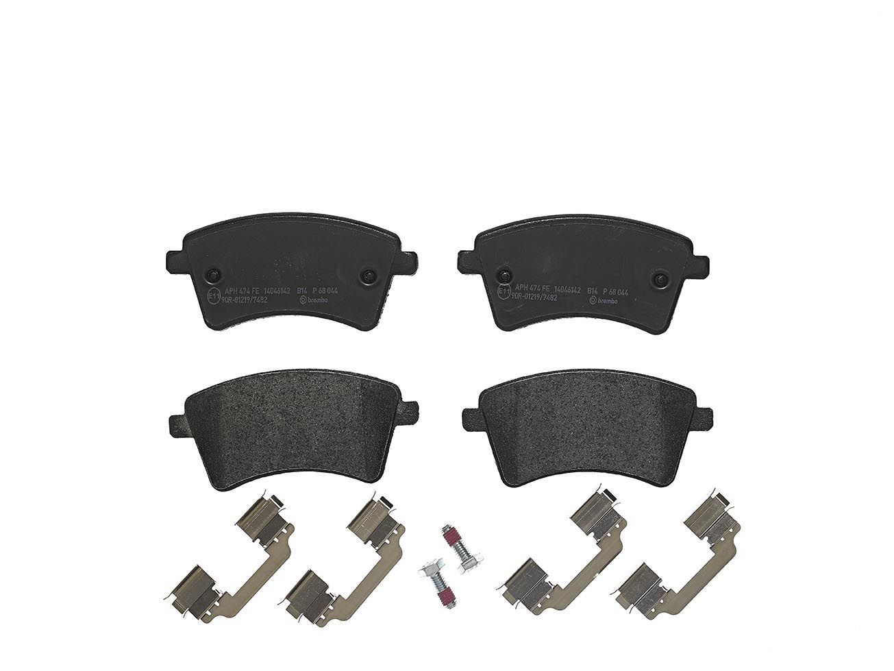Brembo P 68 044 Bremsbelagsatz, Scheibenbremse