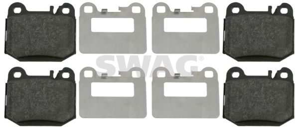 Brake Pad Set, disc brake 10 91 6437