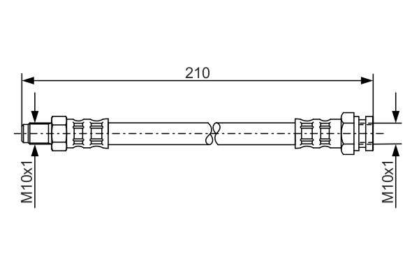 Brake Hose 1 987 476 877