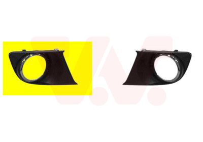 VAN WEZEL 0160594 Ventilation Grilles, bumper