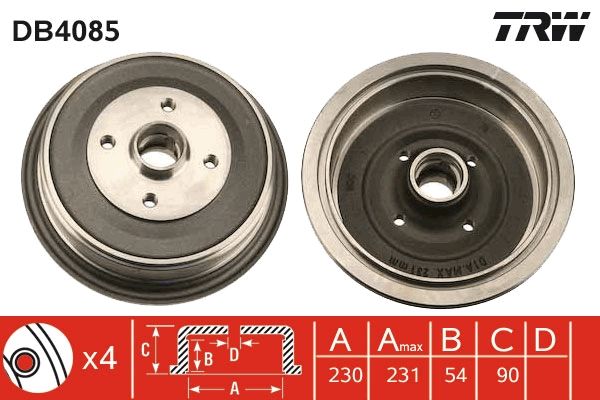 TAMBOUR DE FREIN  9900