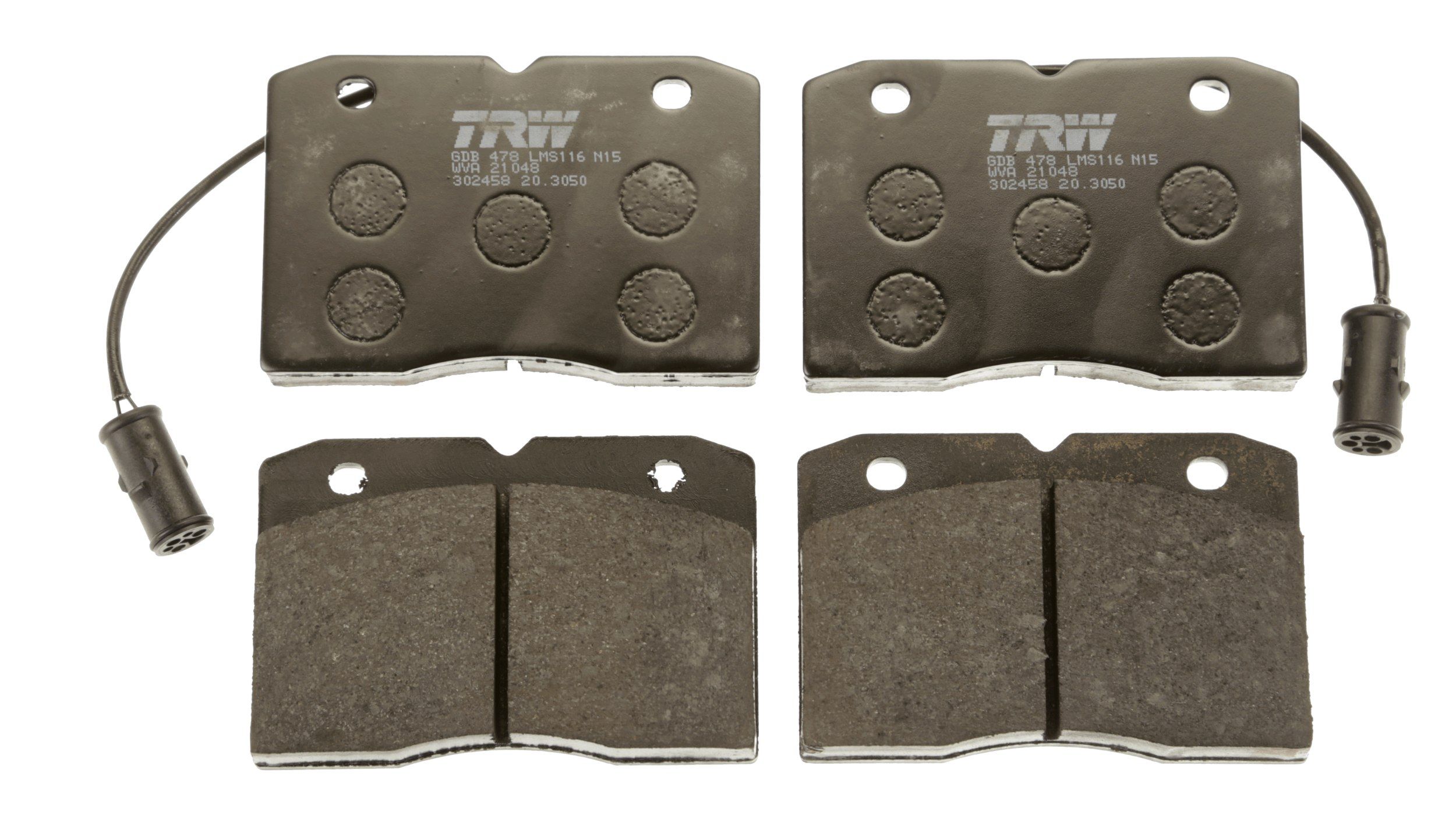 TRW DISC BRAKE PADS - TecDoc 2