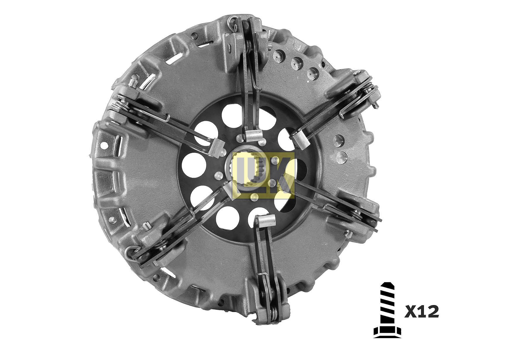 Plato de presión de clutch