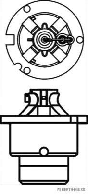 Glühlampe, Fernscheinwerfer Glühlampe, Fernscheinwerfer