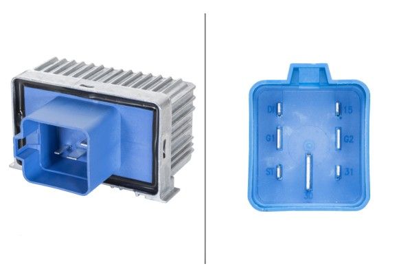 Steuergerät, Glühzeit