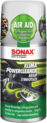 SONAX KlimaPowerCleaner AirAid Green Lemon / 100 ml