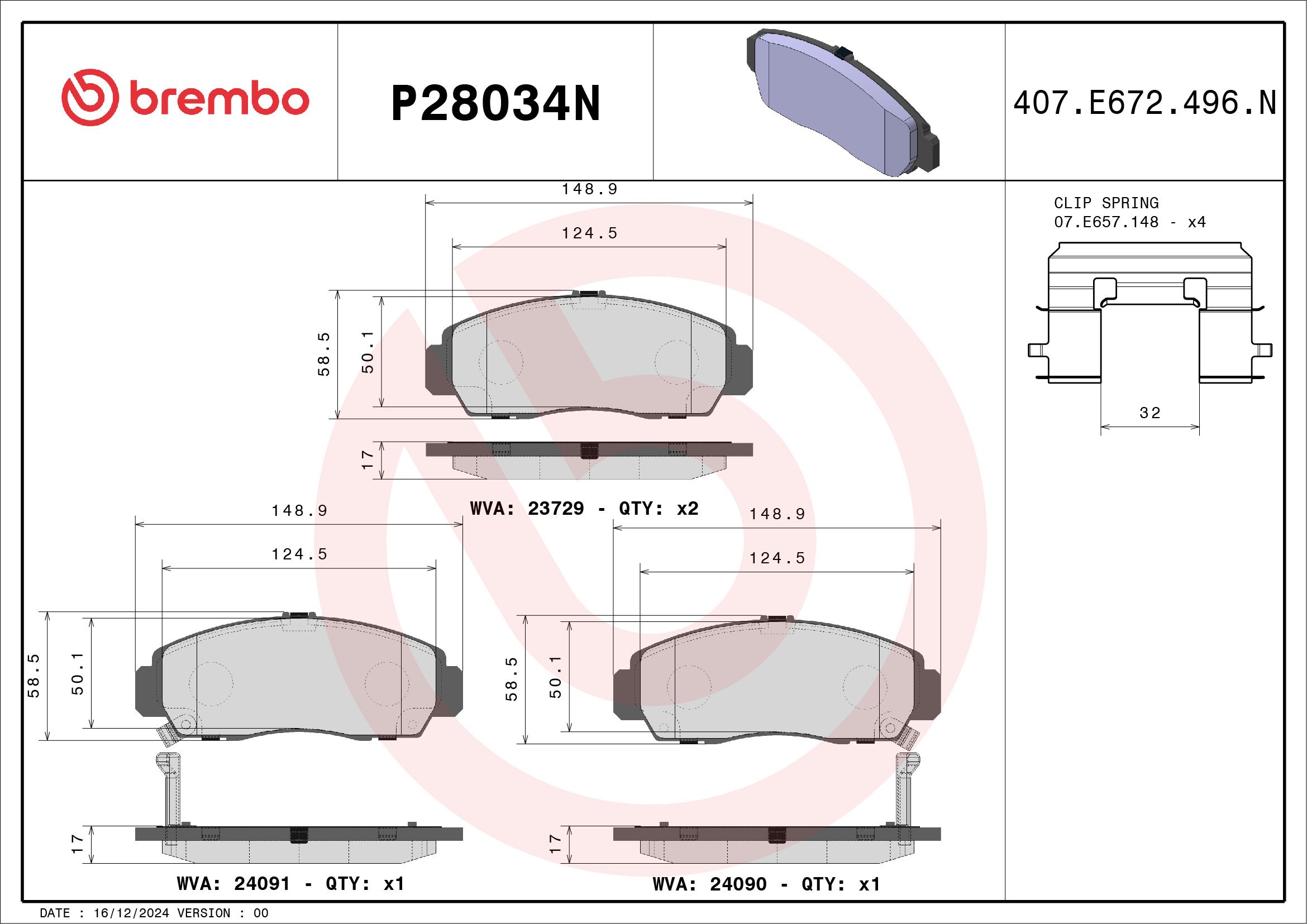 HONDA ACCORD CL 02-08 (FRT) - TecDoc 1