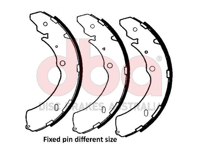 Street Series Brake Shoes [Isuzu D-Max 295mm] - TecDoc Only