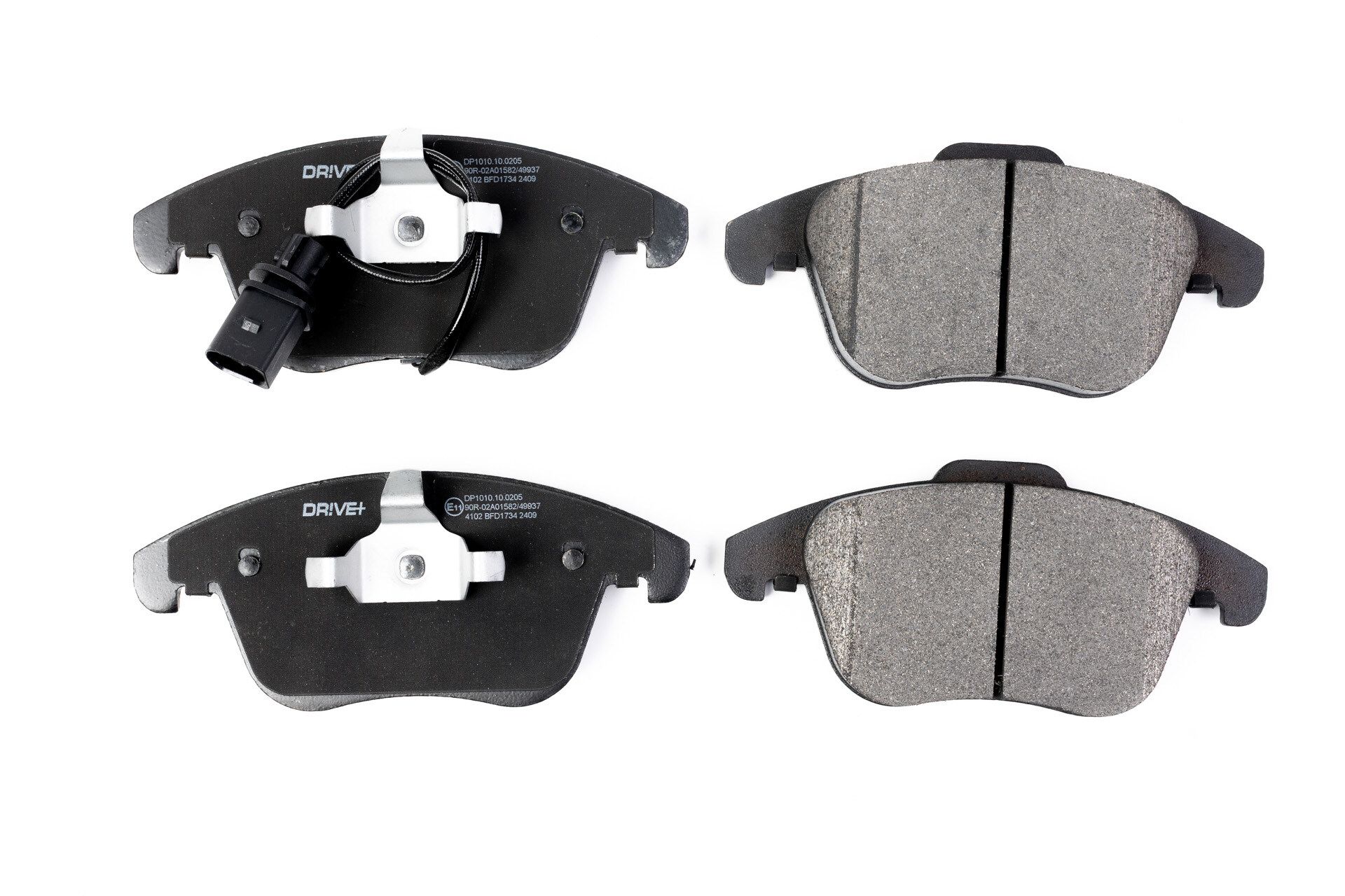 Bremsbelagsatz, Scheibenbremse