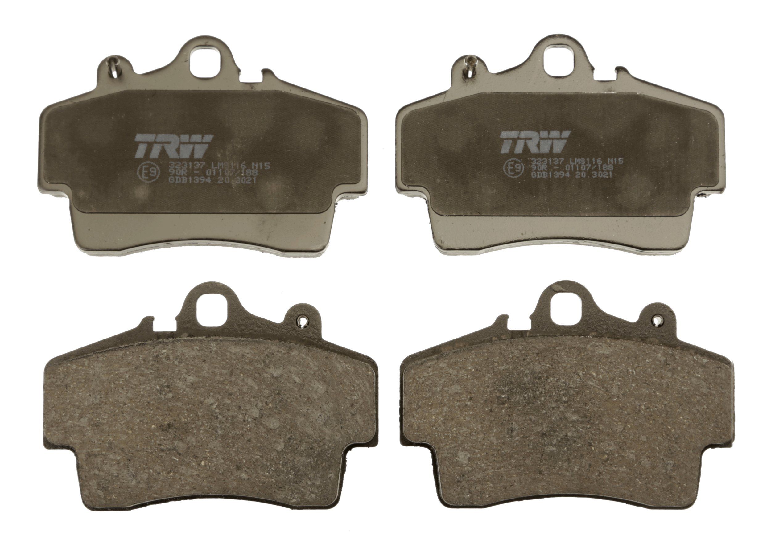 TRW DISC BRAKE PADS - TecDoc 2