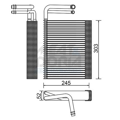 Verdampfer, Klimaanlage