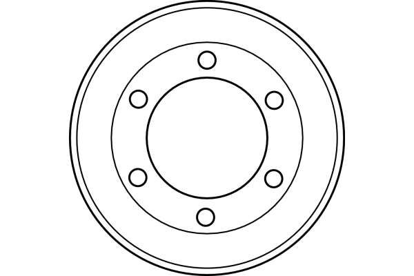 TRW BRAKE DRUM - TecDoc 2
