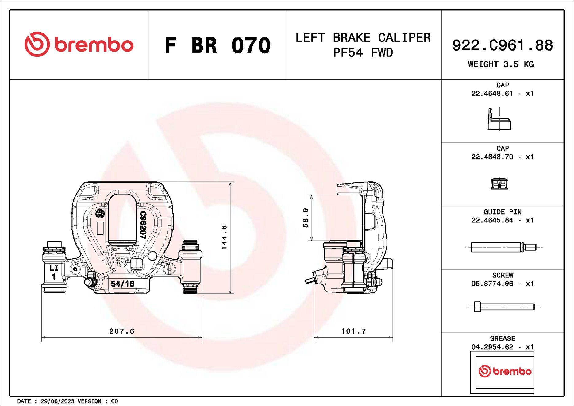 Bremssattel