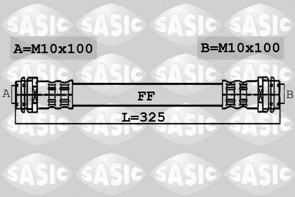 6606085 SASIC fékcső