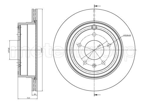 Brake Disc 23-0893C