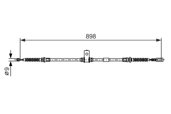 Seilzug, Feststellbremse