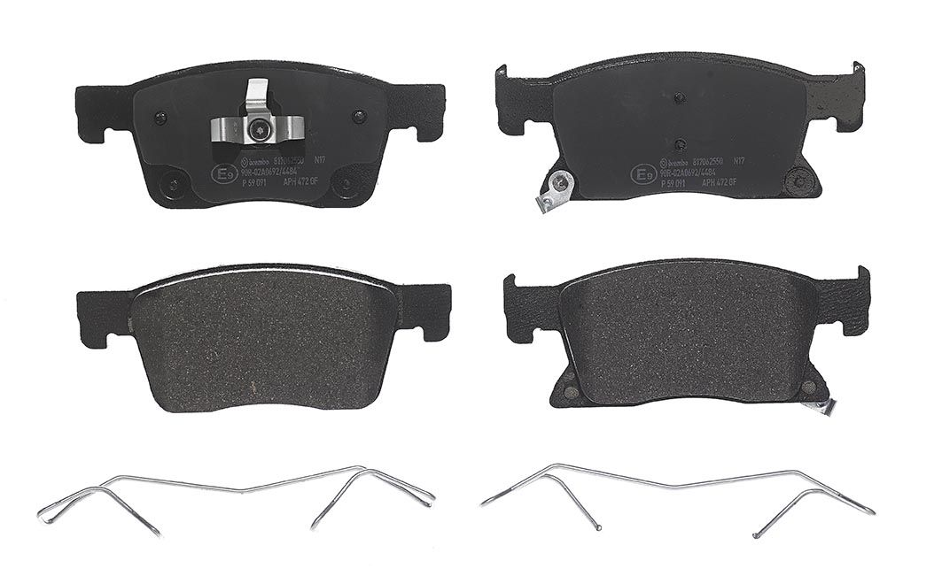 Brembo P 59 091 Bremsbelagsatz, Scheibenbremse