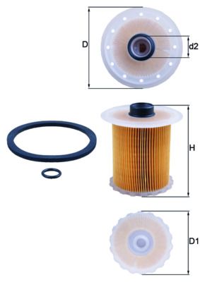 Fuel Filter KX 81D