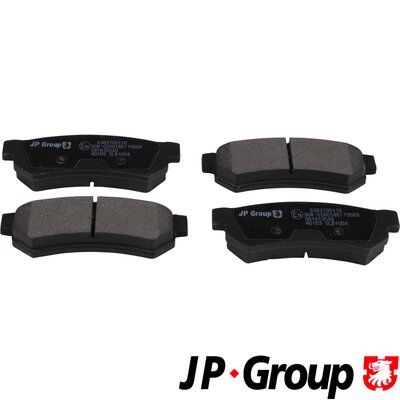 Brake Pad Set, disc brake 6363700110