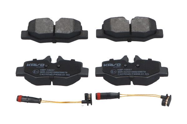 Brake Pad Set, disc brake KBP-10037