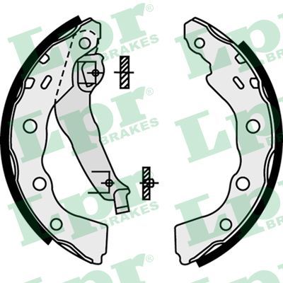 Brake Shoe Set 07740