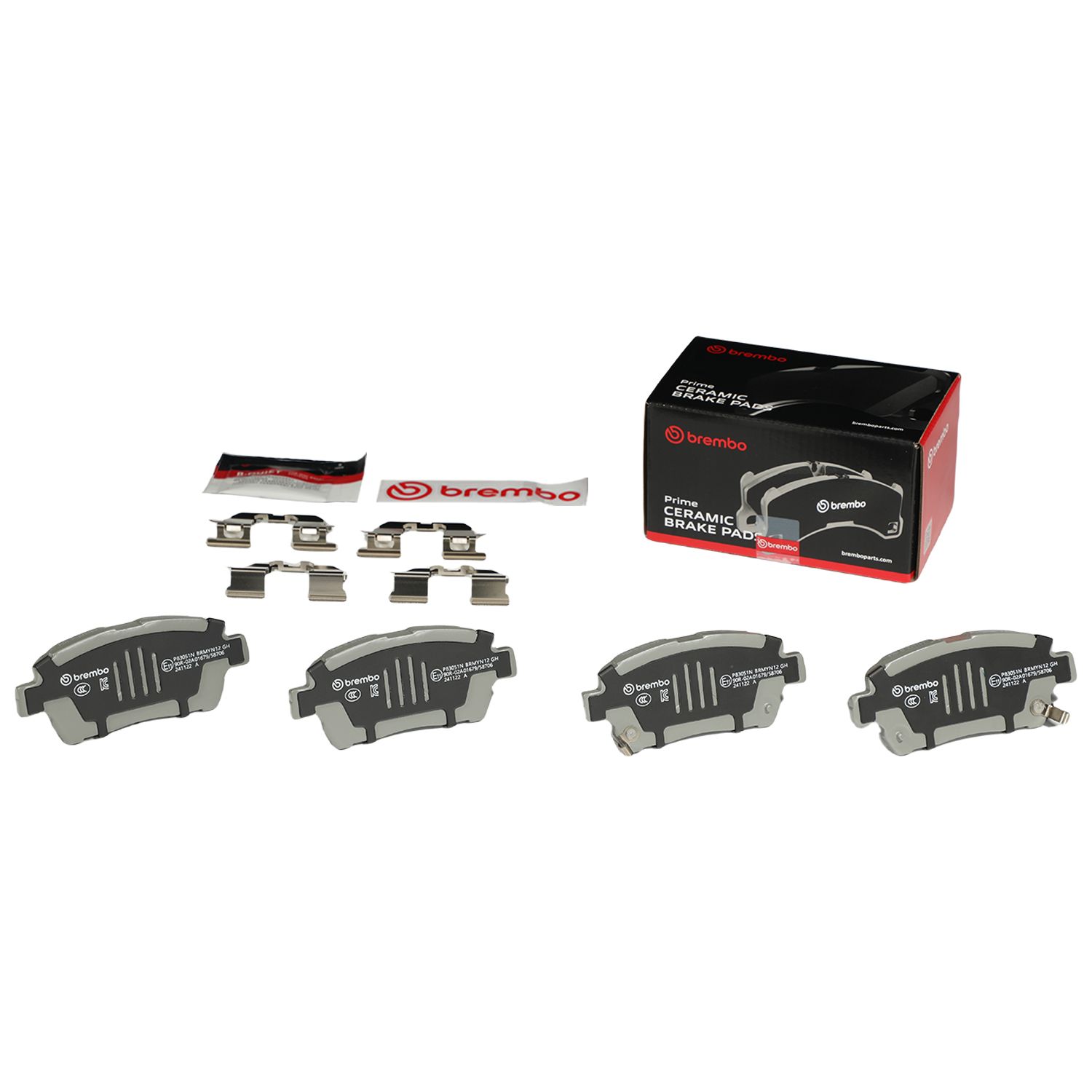 BREMBO DISC PAD -  TOYOTA COROLLA ZZE122 01-07 (FRT) - TecDoc 1