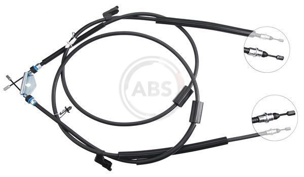 Cable Pull, parking brake K10325