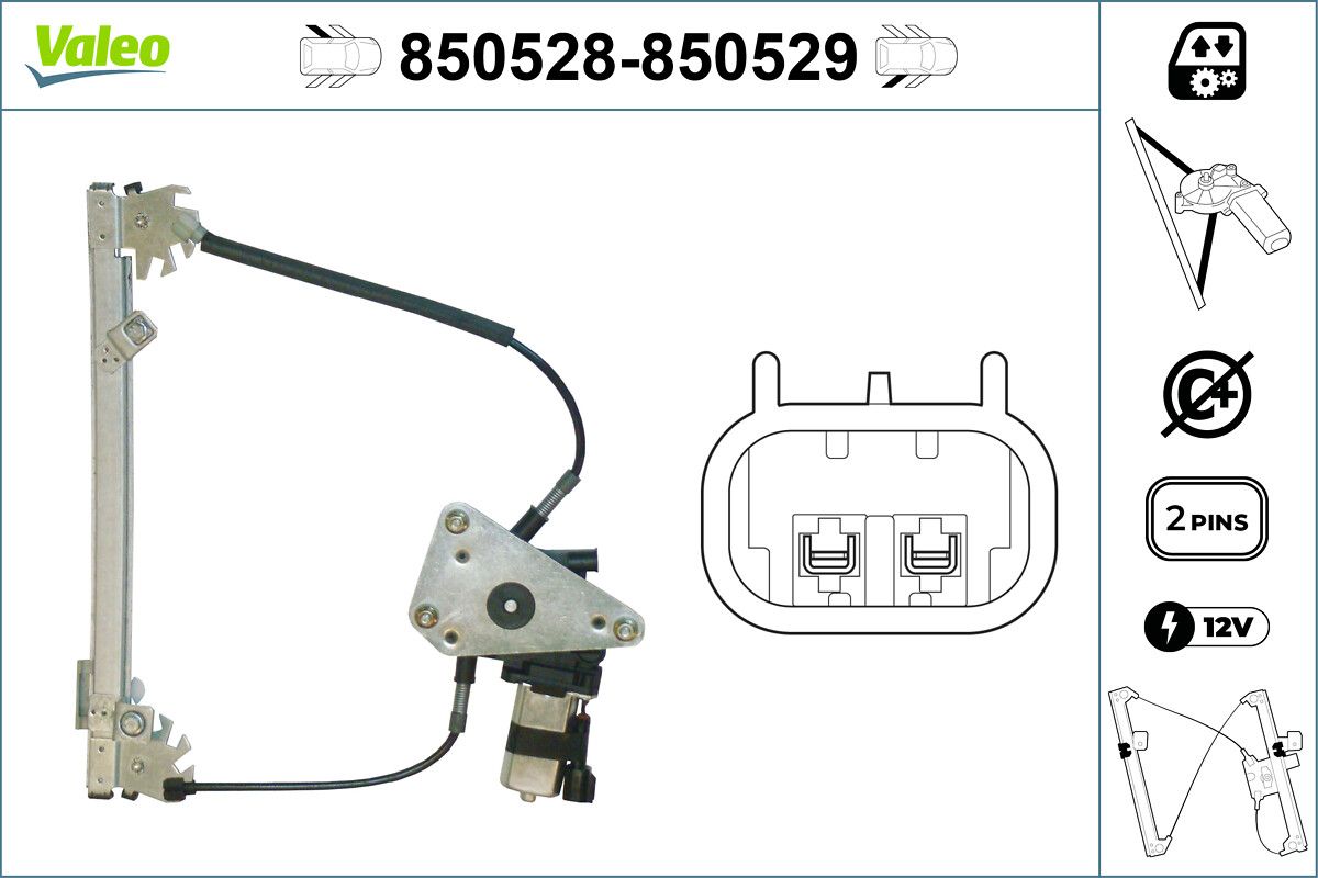 VALEO 850528 - Fensterheber