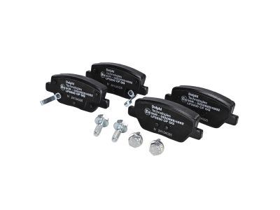 DELPHI LP3290 - Bremsbelagsatz, Scheibenbremse