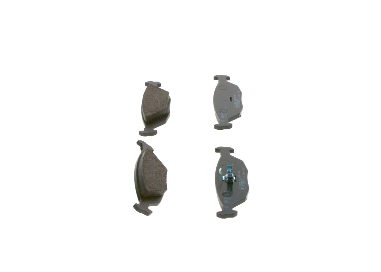 Bremsbelagsatz, Scheibenbremse