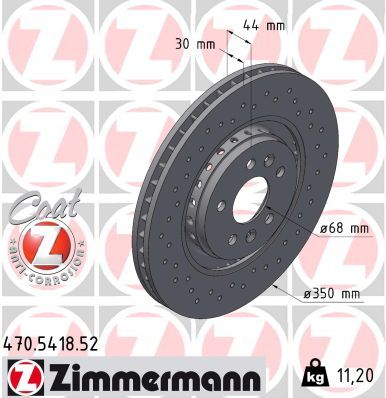 Zimmermann 470.5418.52 Bremsscheibe