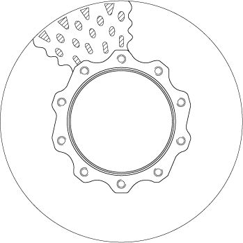 TRW BRAKE DISC - TecDoc 2