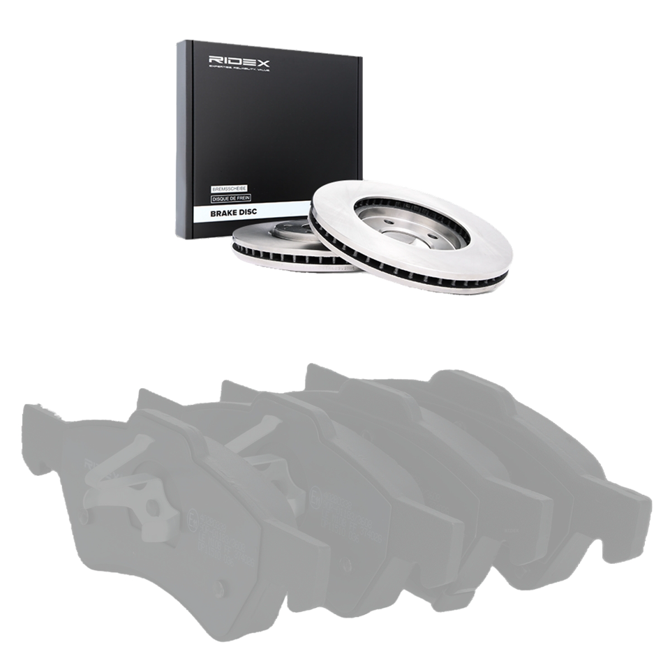 Remmenset, remschijf