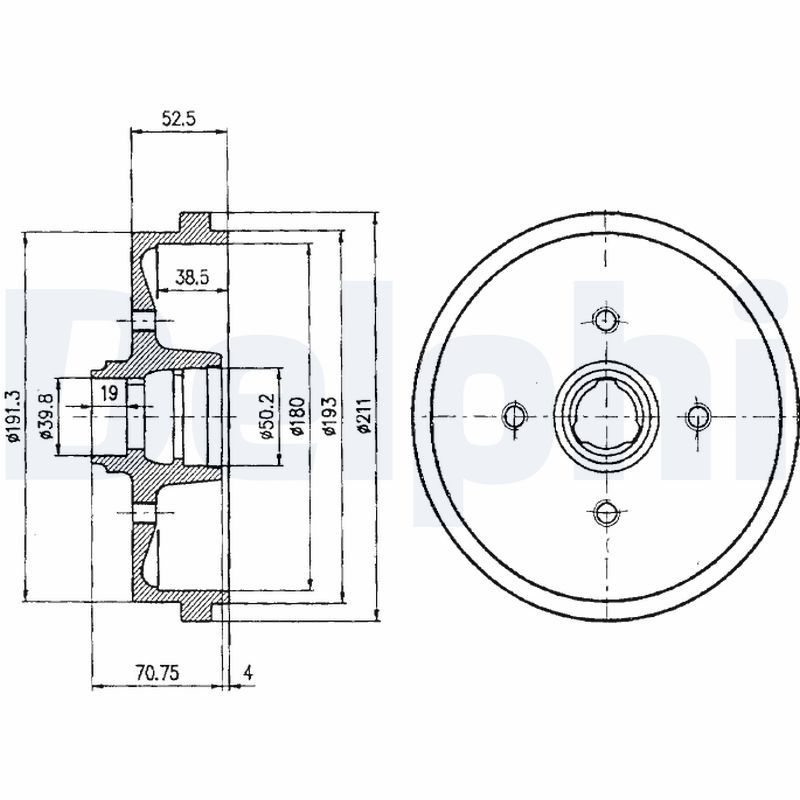 Brake Drum BF96