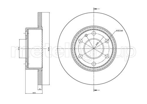 Brake Disc 23-0910C