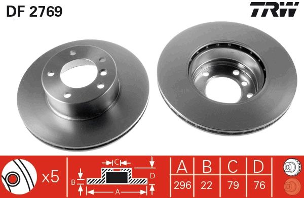 Brake Disc DF2769