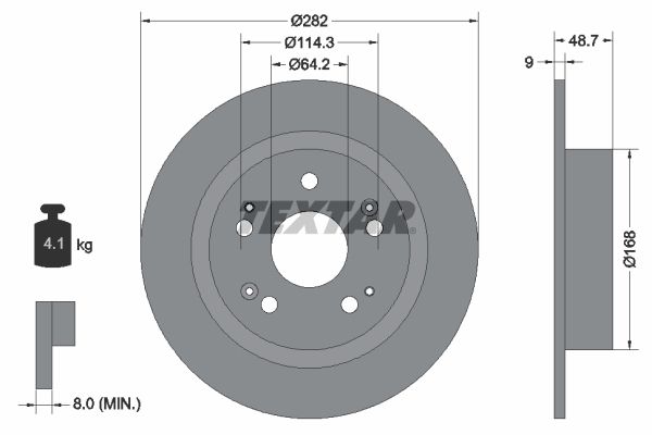 Brake Disc 92204300