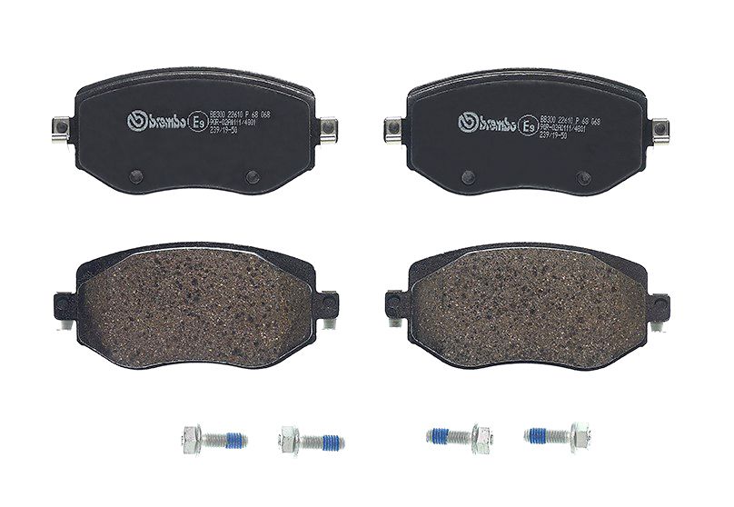 Brembo P 68 068 Bremsbelagsatz, Scheibenbremse