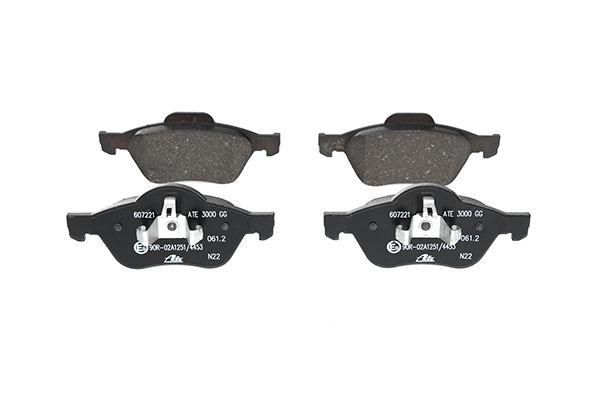 Brake Pad Set, disc brake 13.0460-7221.2