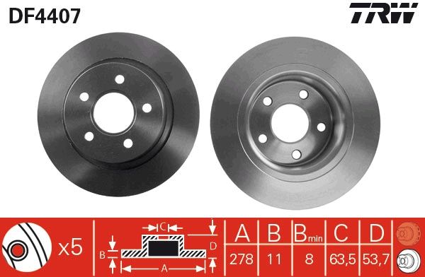 PAIRE DE DISQUES  9900