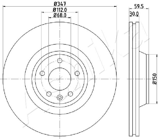 Brake Disc 60-00-0925