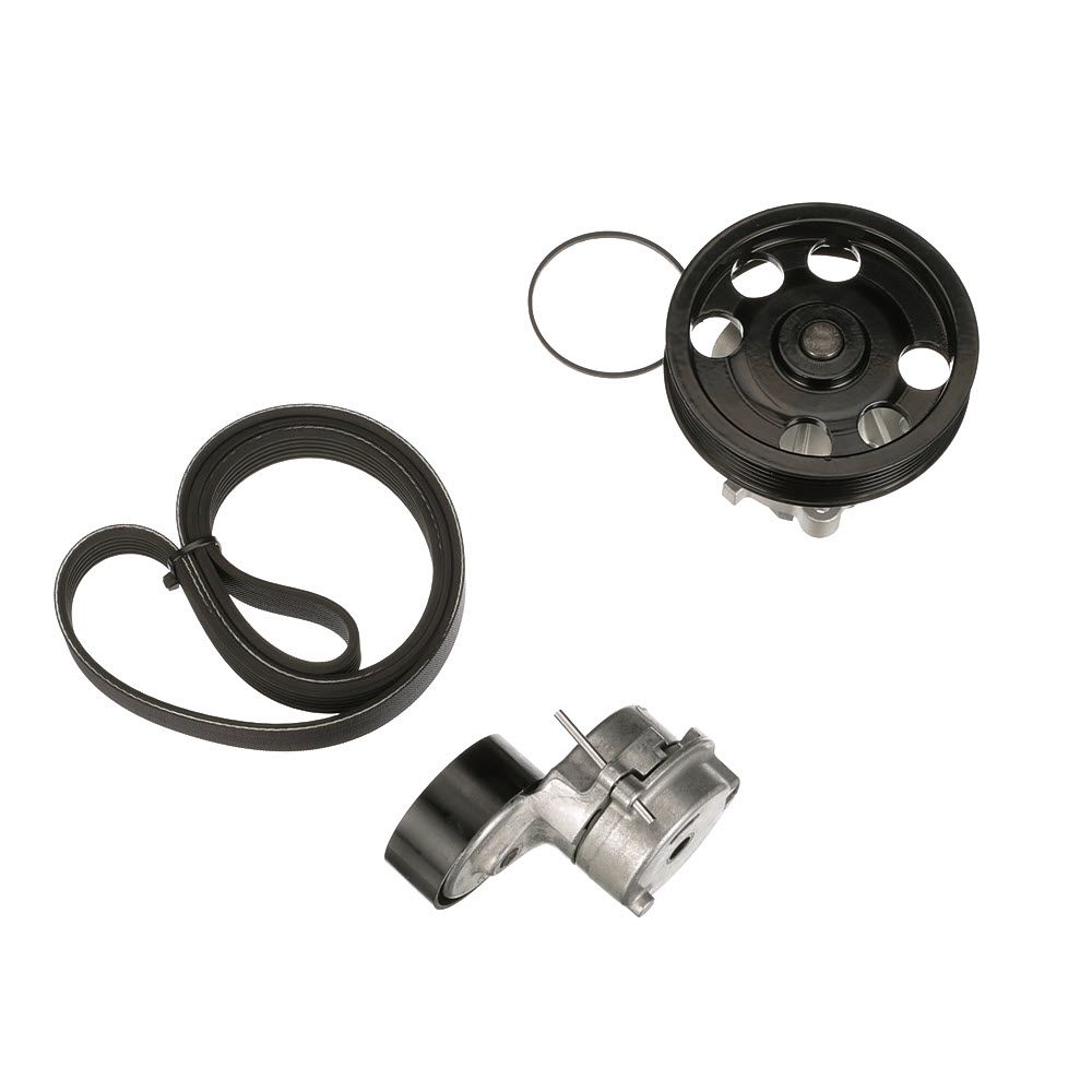 vandens siurblys + V formos rumbuotas diržas, komplektas