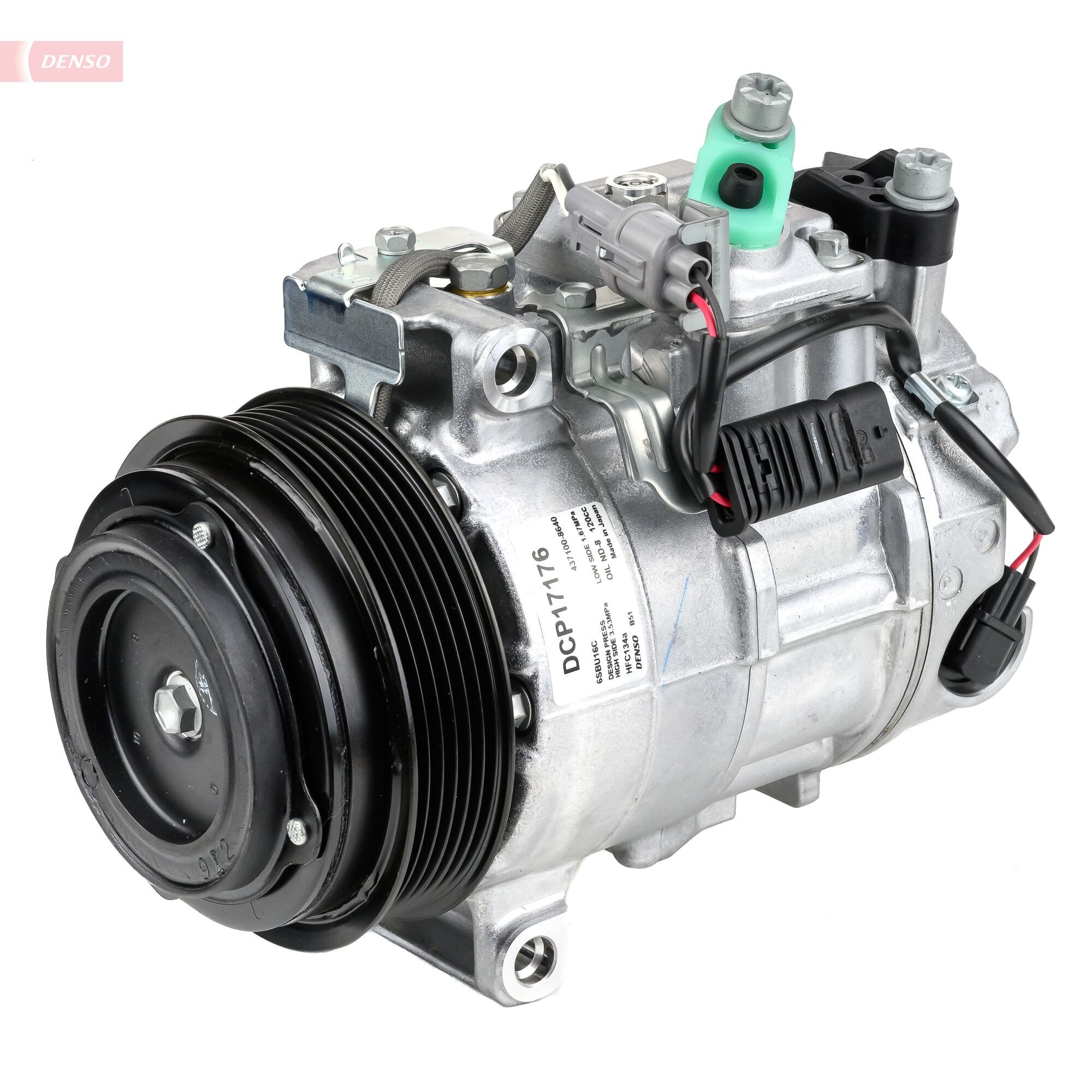 Compressor, air conditioning DCP17176