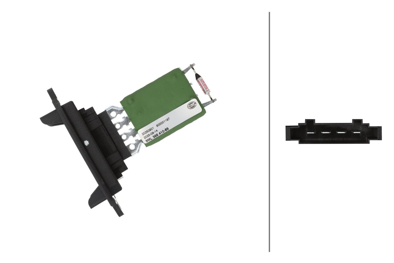 Widerstand, Innenraumgebläse