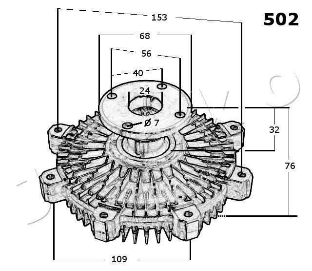 Kupplung, Kühlerlüfter Kupplung, Kühlerlüfter